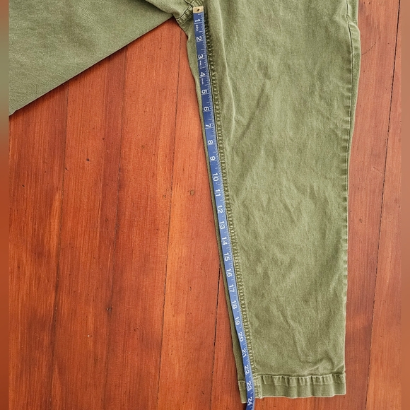 Madewell Olive Cargo Pants 28 - Picture 8 of 8